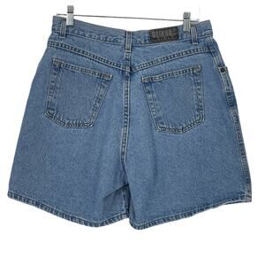 Vintage Gitano Mom Baggy Denim Shorts Light Wash Size 14 Y2K Preppy Academia 90s